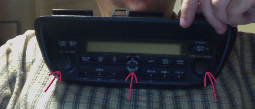 radio control panel